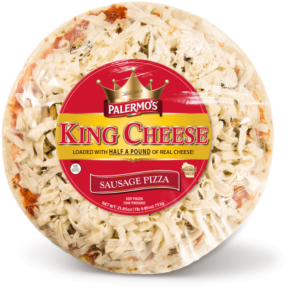King Cheese Sausage Pizza Palermo's Pizza