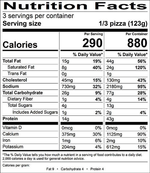 Nutrition Facts