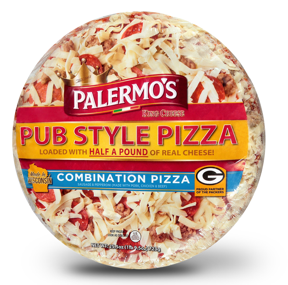 King Cheese Combination Pizza Palermo's Pizza